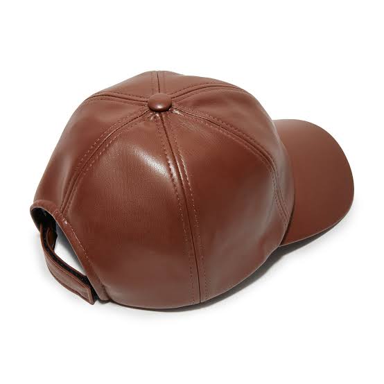 Elegant Leather Cap