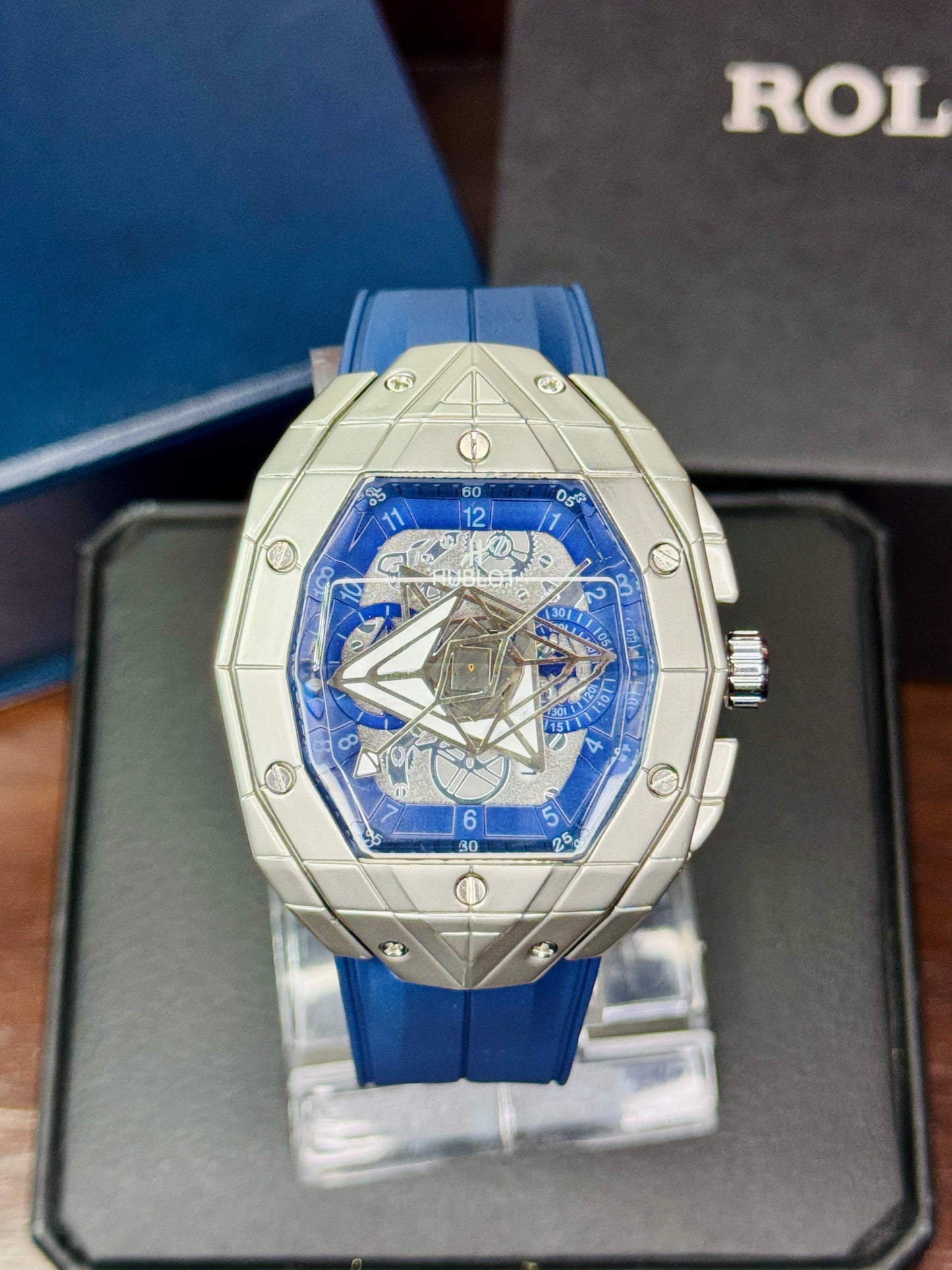 Hublot Sang Bleu Spider Watch